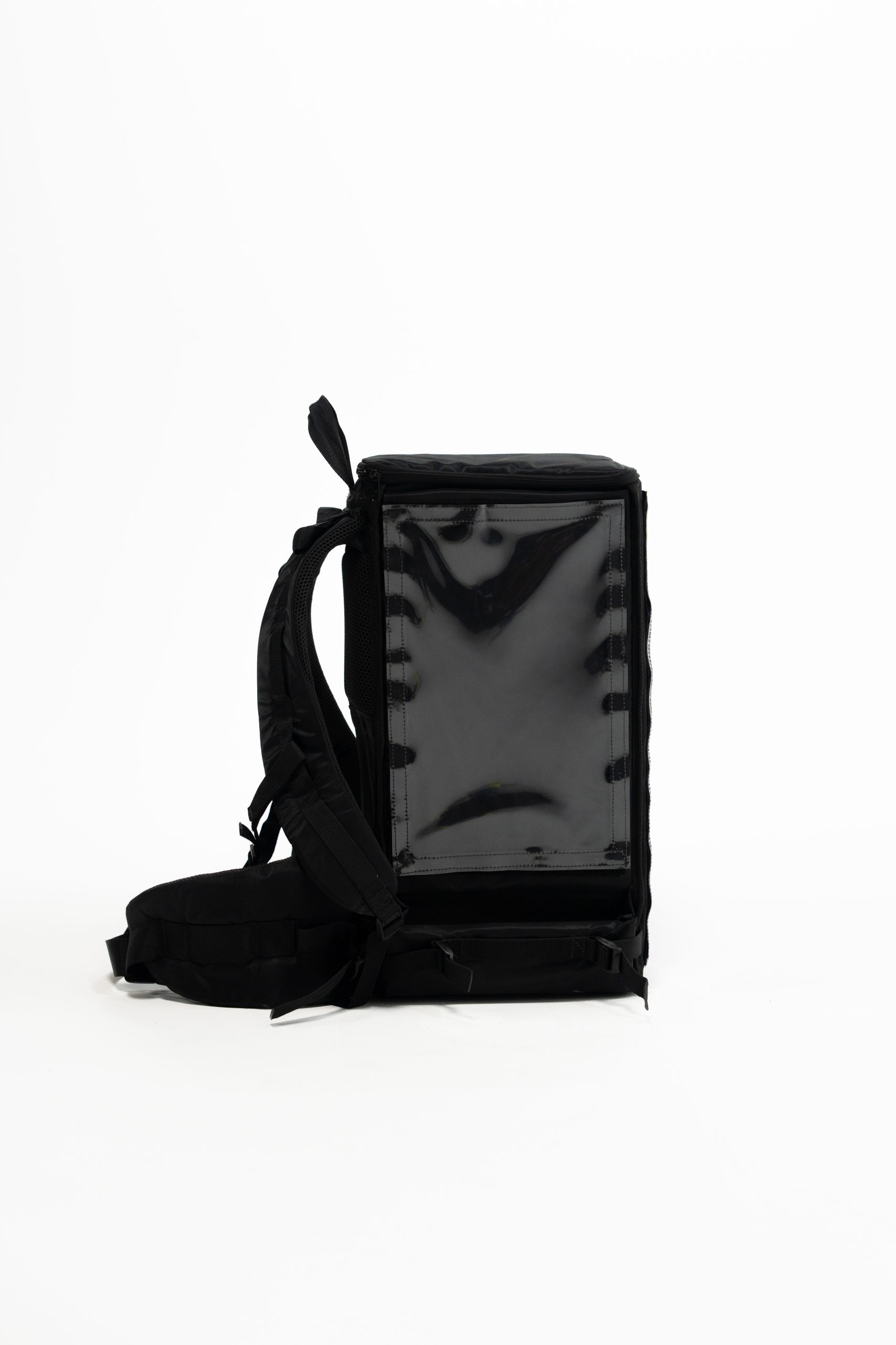 Side view of the Soft Bag, ideal for mobile drink sales in the field.