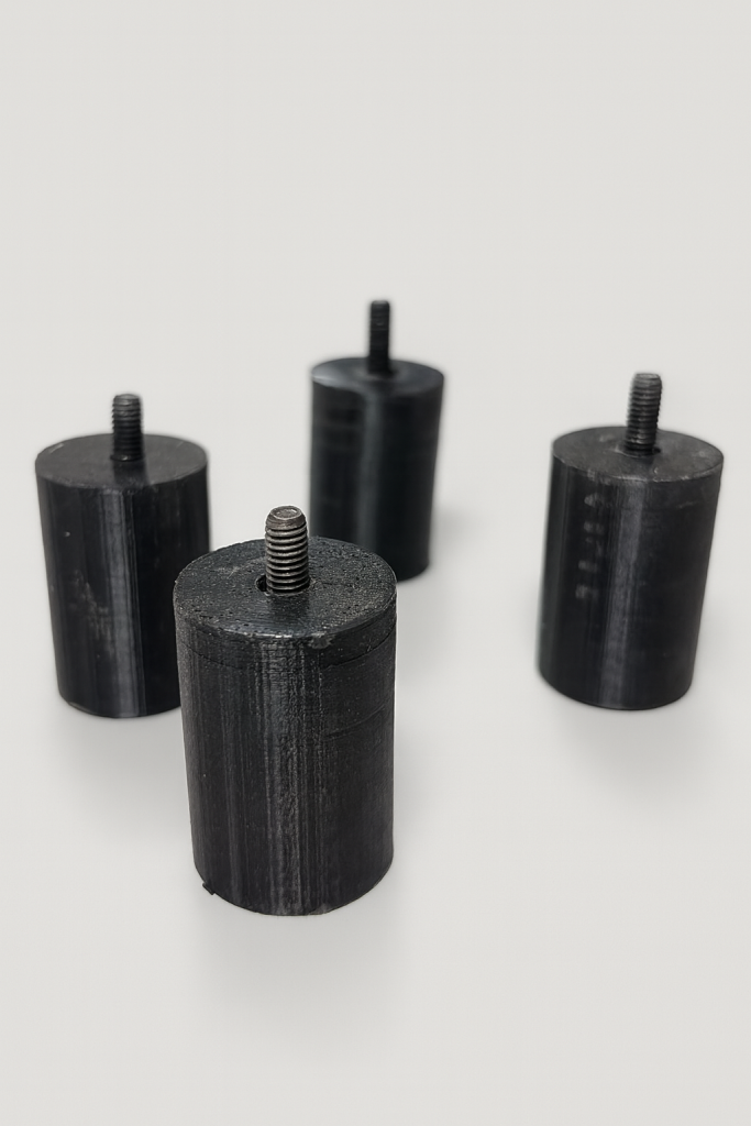 Support feet compatible with Mini Combo Bag and DraftGo dispenser backpacks.